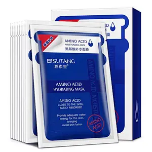 Wholesale private label facial mask korea amino acid hydrating face sheet mask