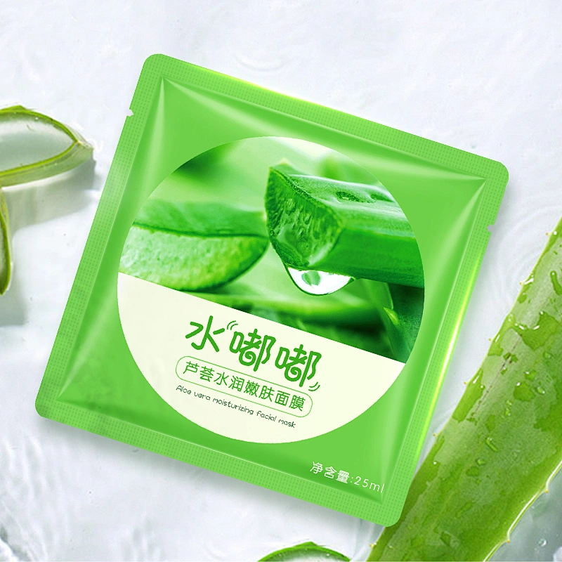 Soothing gel face mask collagen face mask pack aloe vera face sheet mask
