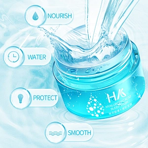 Hyaluronic acid moisturizing beauty sleep face mask guangzhou facial mask