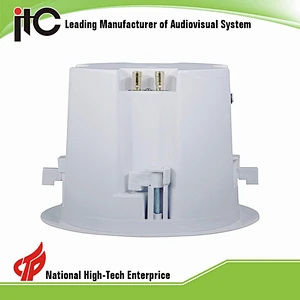 ITC T-208P 50W to 6W 6.5 inch Coaxial Hifi Ceiling Speaker for Public Address System