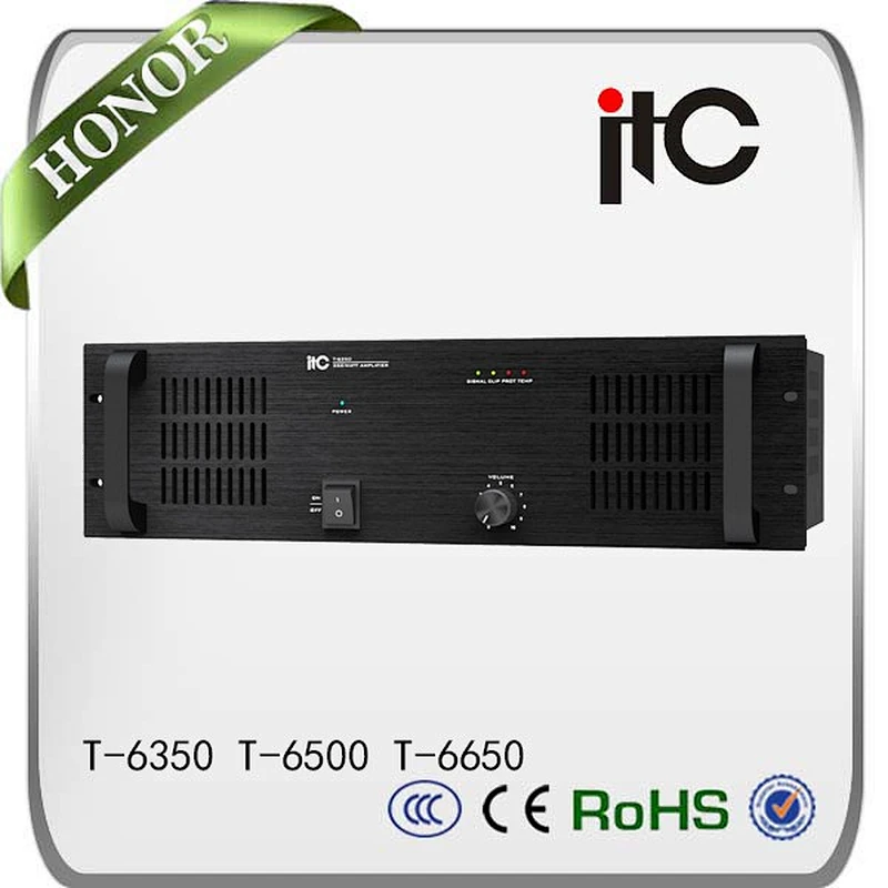 350W 500W 650W Audio Line Power Amplifier for PA System