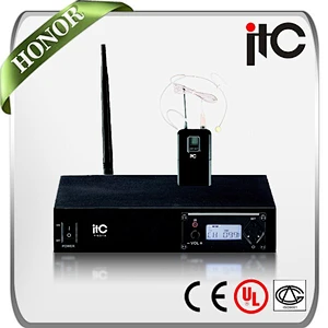 ITC T-531C 1 Channel UHF Digital Smallest Wireless Microphone