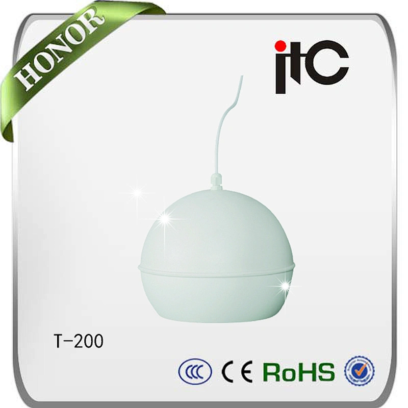 ITC T-200 PA Unique Ball Design 5'' 6W Pendant Speaker