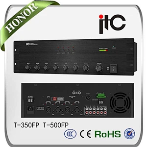 Professional 350W PA Soudncraft Mixer Amplifier