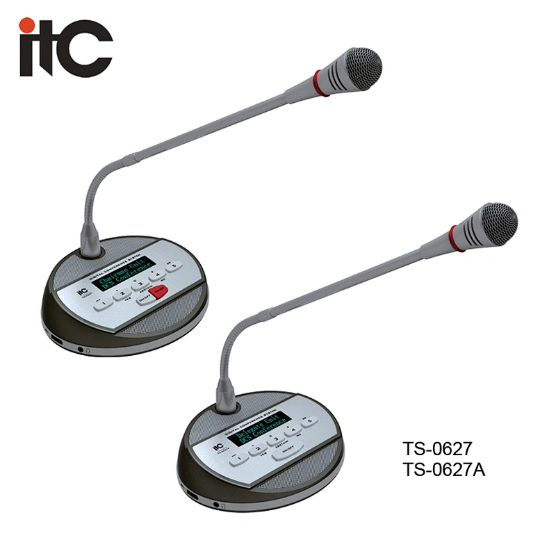 TS-0627 Check In Stand Mic Discussion Chairman Conference Microphone System For Conference Room