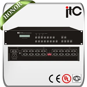 ITC VGA Series 16 in 4/8/16 out Seamless VGA Video Matrix Switcher