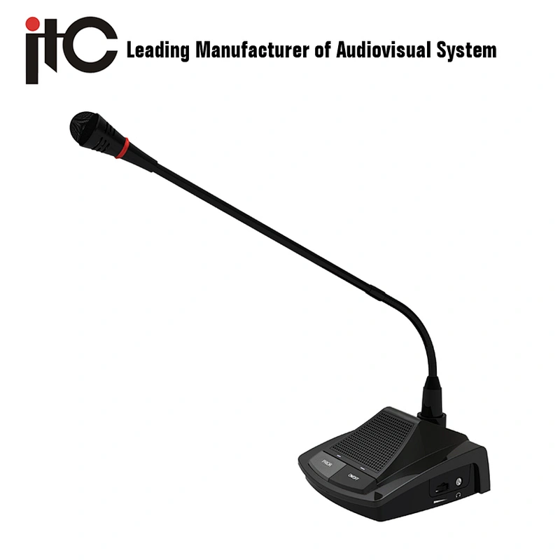 TS-0602 High Integration Digital Desktop Discussion Conference Microphone And Voting System