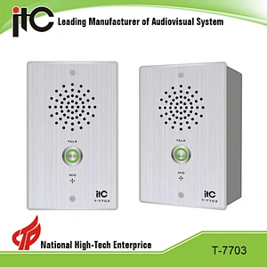 Cheap One Key Ask For Help Security Equipment IP PA Intercom Station