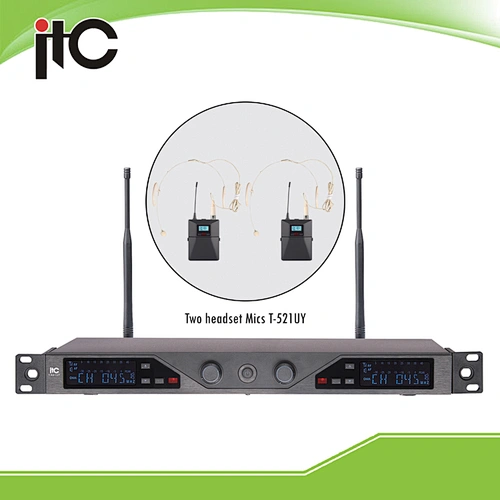 ITC T-521UY Clear Auto Frequency Matching Mini Wireless Hidden Microphone