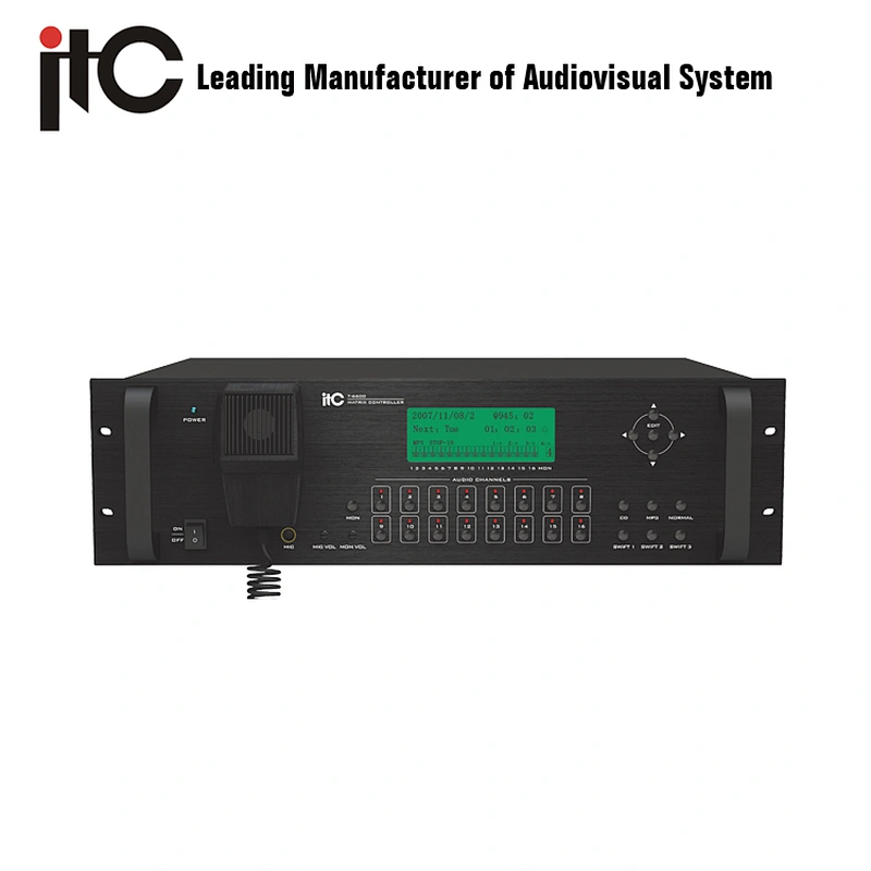 Best Sound 16 Zones Weekly Timer Audio Matrixs Best Pa System