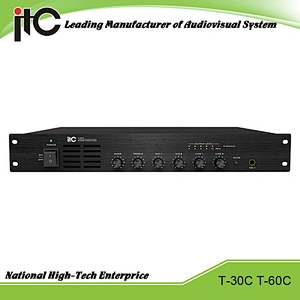 ITC T-30C Series Economical Support 2 Kind Speaker Output PA Mixing Amplifier