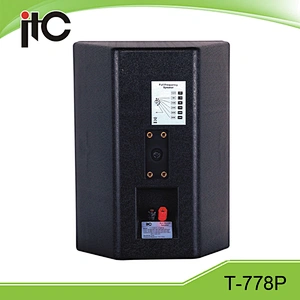 ITC T-778PW Elegant Public Address Speakers 80W 8 inch 2.0 100V Wall Loudspeaker