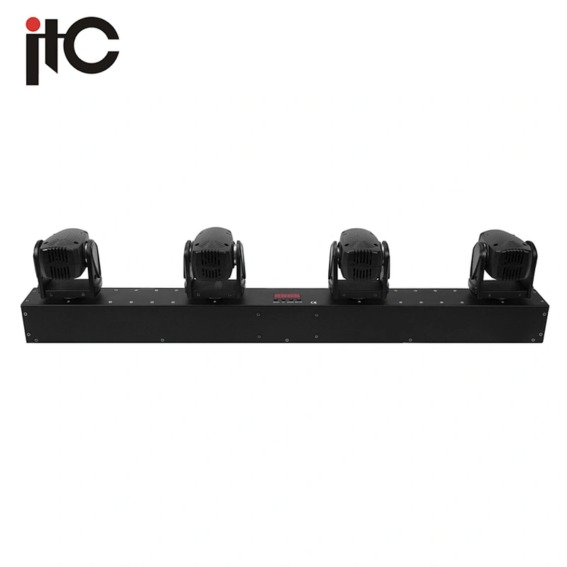 Mini 80W Disco DJ Light 4 Moving Heads Mini LED Beam Light