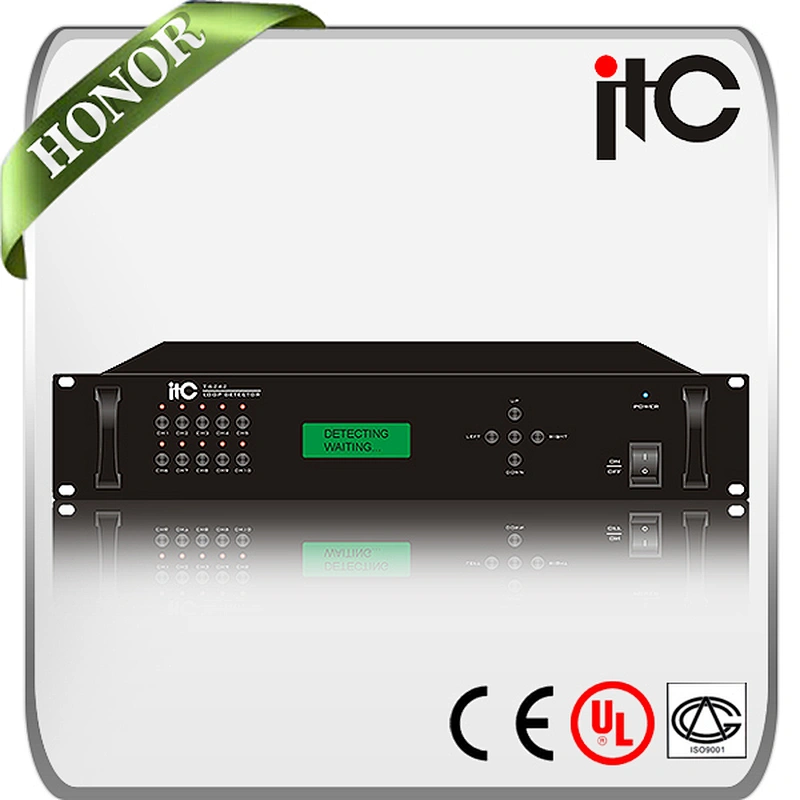 ITC T-6242 PA System Used 10 Zone System Loop Detector