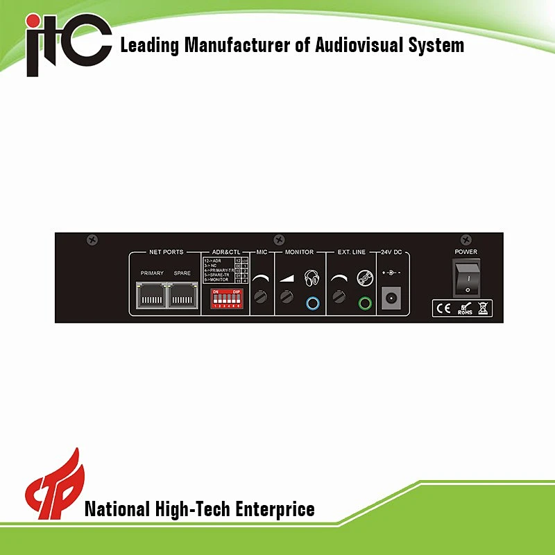 8 Zone EVAC Expandable Emergency Fire Alarm Voice Evacuation System