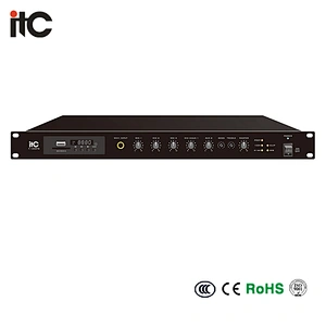 ITC Digital Mixer Power Amplifier with MP3/TUNER/BLUETOOTH (Phone Jack Mic Input)