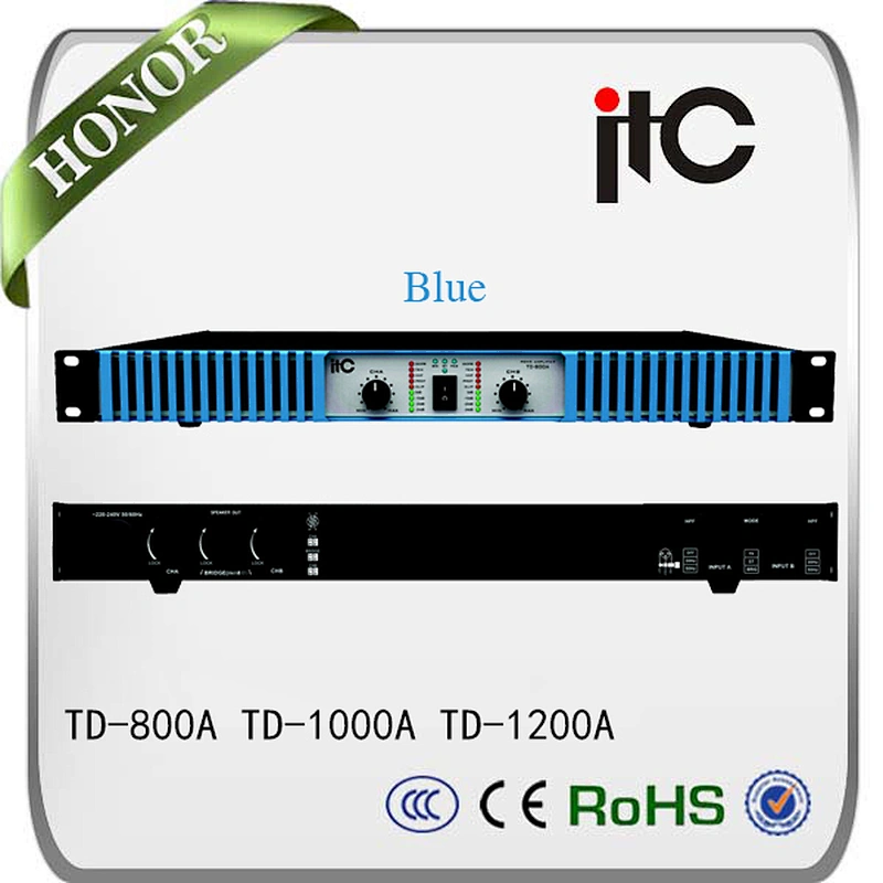 ITC TD Series Auto Temp Controling Class TD Power Amplifier