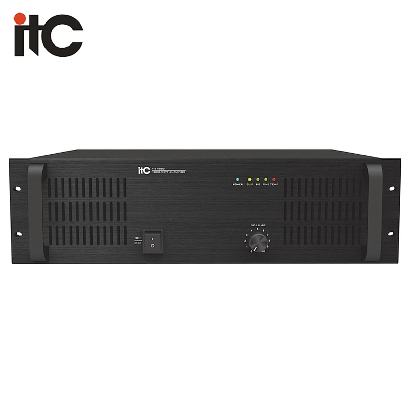 1 Channel Public Address 1000W Professional Power Amplifier