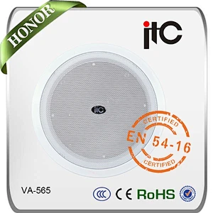 VA-565 New Products Metal 70V 100V 5 Inch Fireproof Speaker