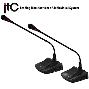 TS-0602 High Integration Digital Desktop Discussion Conference Microphone And Voting System
