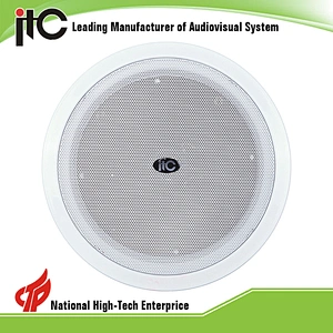 8 Inch Ceiling Speaker, EN54-24 Fireproof In Ceiling Speaker PA