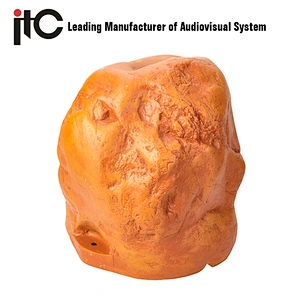 ITC T-300A 25W Waterproof Outdoor Rock Shaped Garden Speakers for Background Music System