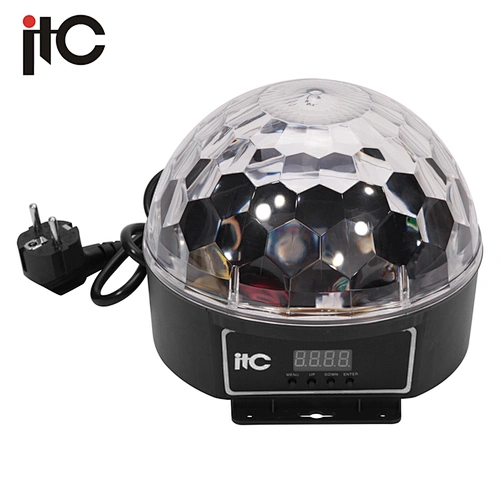 Disco Ball Light Mini 3W RGB Led Crystal Magic Ball Light