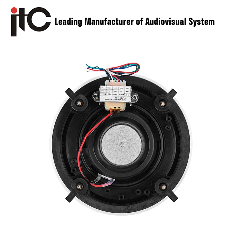 T-205T Professional Premium 70V 100V Frameless PA System Surround Sound In Ceiling Speakers