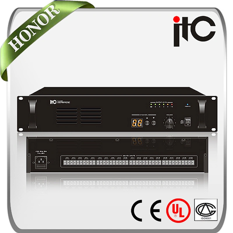 ITC T-6220 20 Channel Speaker Audio Monitoring for Background Music System