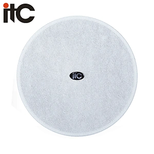 T-205T Professional Premium 70V 100V Frameless PA System Surround Sound In Ceiling Speakers