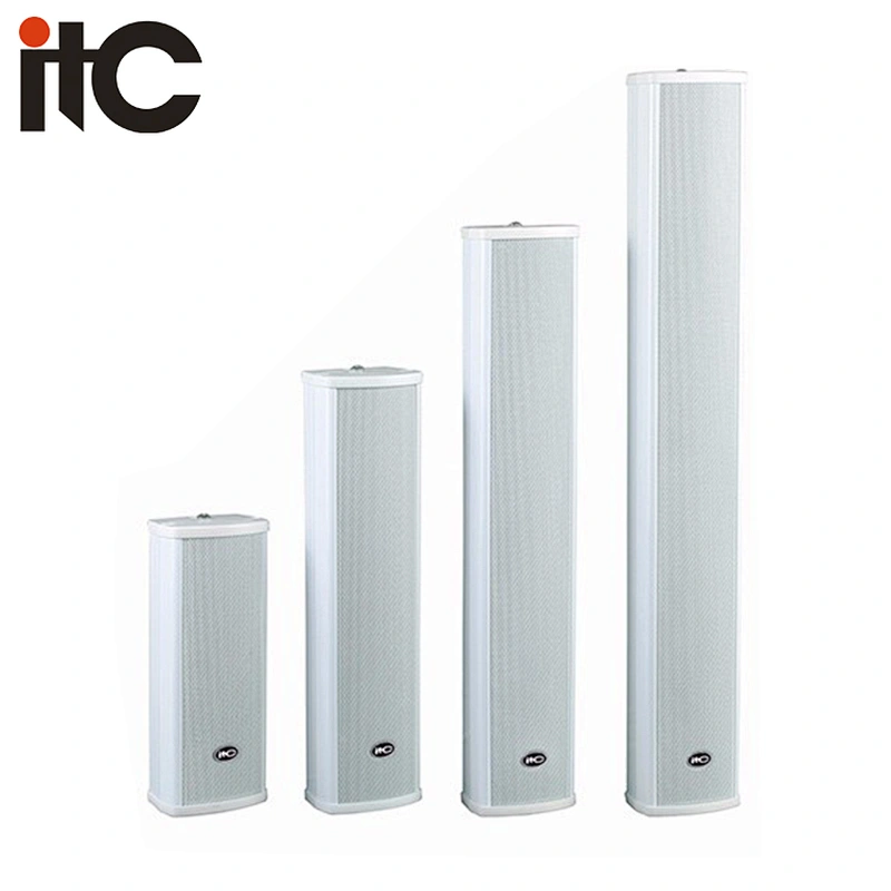 Hot Selling Outdoor Indoor Aluminium Alloy 15W Waterproof PA Column Speaker