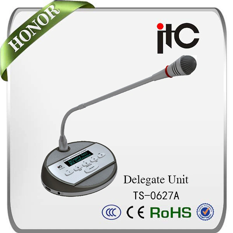 TS-0627 Check In Stand Mic Discussion Chairman Conference Microphone System For Conference Room