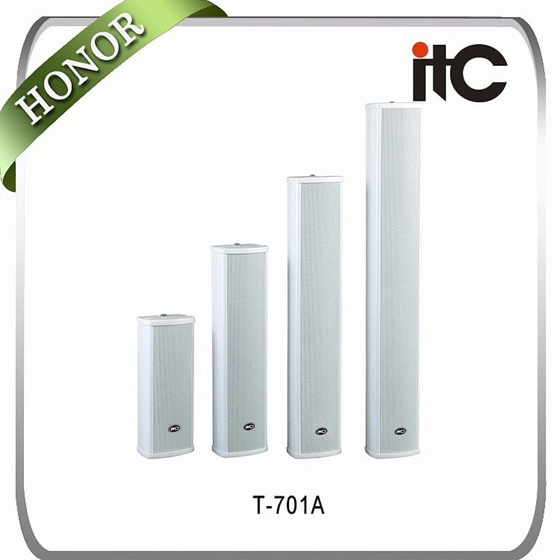 Hot Selling Outdoor Indoor Aluminium Alloy 15W Waterproof PA Column Speaker