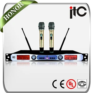 ITC T-529UA Magic Sing Along Karaoke Microphones Wireless