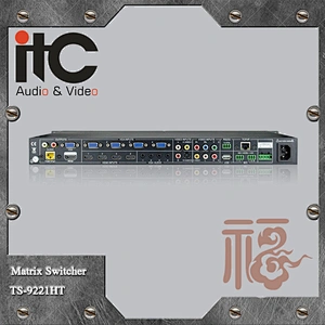 ITC Fixed Mount Series HD Hybrid Audio Video Matrix Switcher
