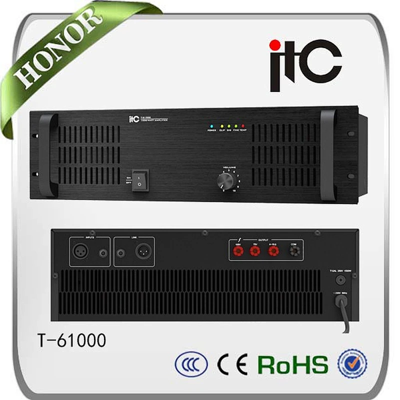 Hospital 100V 70V 1000W 1500W PA Public Address System Equipment