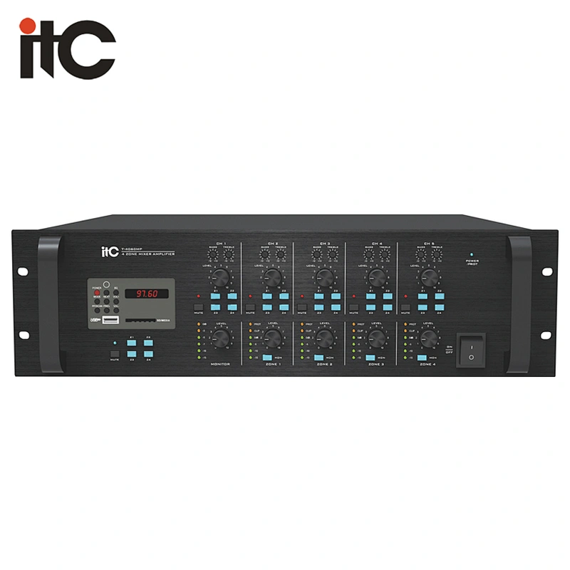 ITC T-4060MP Series 4 Channel 4*4 Audio Matrix Various Occasion Used PA System for Sale