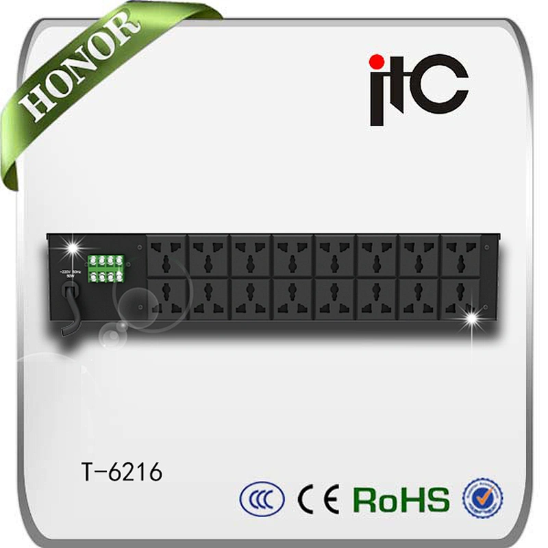 ITC T-6216 16 Channel PA System Power Sequencer
