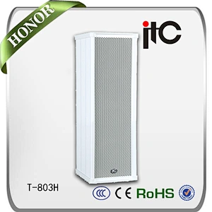 ITC T-804H Series Upscale 120W Outdoor Column Speakers Water Proof