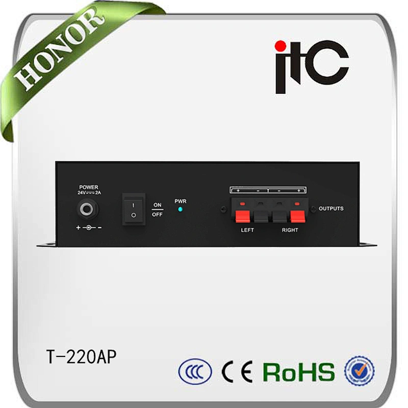 T-221AP Top Rated Dual Channel 20W Class D Mini Stereo Power Amplifier