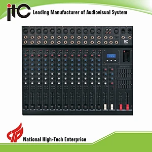 TS-6P Series Good Quality 6 Channel Mixer Audio with Effects