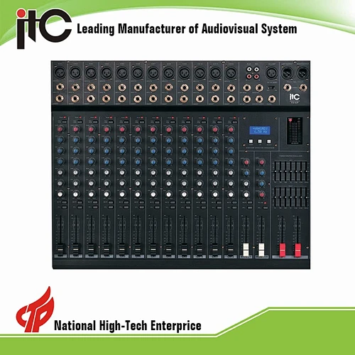 TS-6P Series Good Quality 6 Channel Mixer Audio with Effects