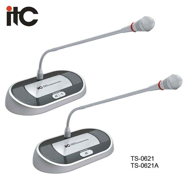 ITC TS-0621 Series Anti RF Cardioids Condenser Wired Gooseneck Meeting Microphone