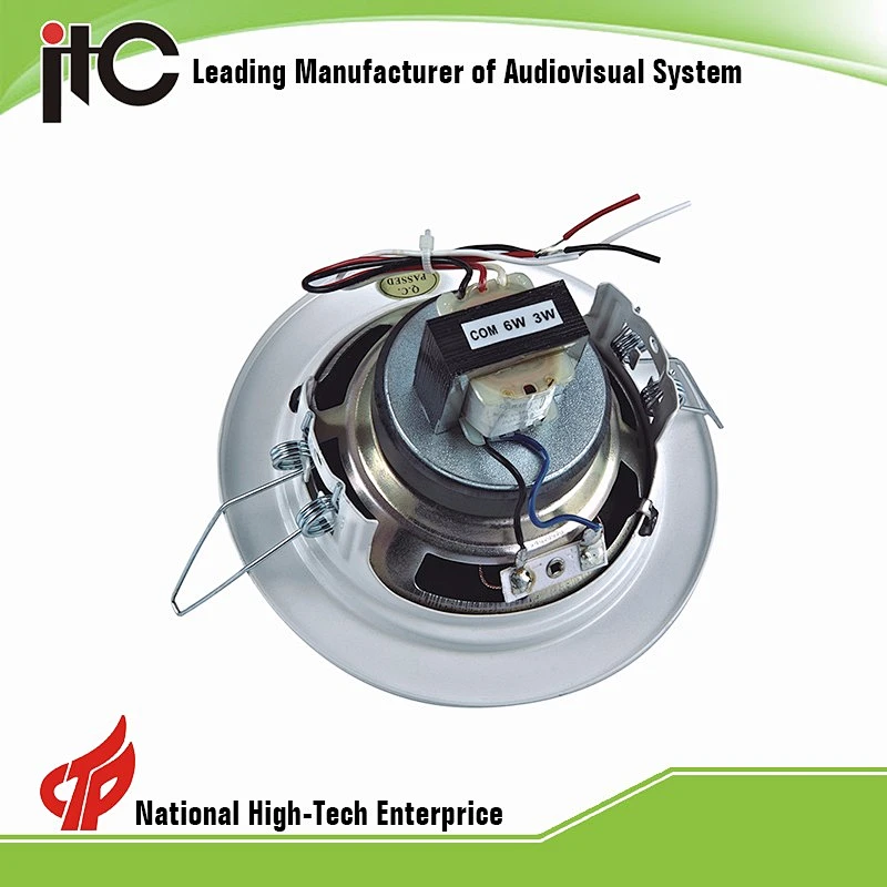 Olansi High Quality Wholesale 4 Inch 3W Mini Type Ceiling Speakers for PA System