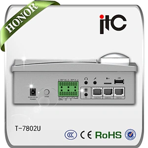 ITC T-7802U IP Network Linux Based GUI Zone Paging Microphone PA