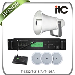 Hospital 100V 70V 1000W 1500W PA Public Address System Equipment