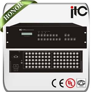 ITC RGB 8 Series 8 in 2/4/8 out LCD Display RGB Audio Video Matrix Switcher