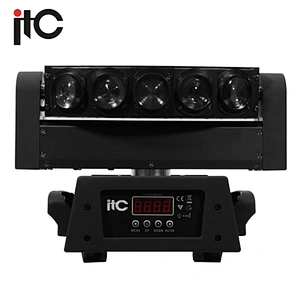 4 in 1 5*10W 5 Eyes LED Triangle Spider Moving Head Light