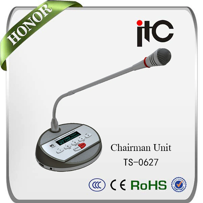 TS-0627 Check In Stand Mic Discussion Chairman Conference Microphone System For Conference Room