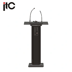 ITC T-6236U Luxury VHF Mic Conference Classroom Digital Lectern for Sale